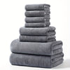 Image of Ultra-Soft 8pcs Polyester Towel Set