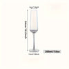 Image of 2/4pcs Luxury Crystal Champagne Glasses