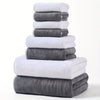 Image of Ultra-Soft 8pcs Polyester Towel Set