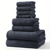 Image of Ultra-Soft 8pcs Polyester Towel Set