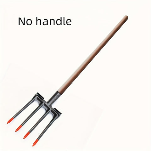 1pc Heavy-Duty Manganese Steel Garden Fork