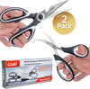 Image of Kitchen Shears by Gidli - Includes Seafood Scissors As a Bonus - Heavy Duty Stainless Steel Multipurpose Ultra Sharp Utility Scissors.