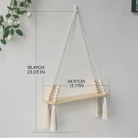 1pc Hanging Shelve For Wall - Boho Decor