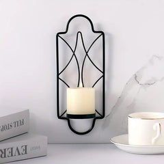 Iron Wall Decor Candle Holder