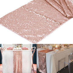 Champagne Sequin Table Runner - Gidli