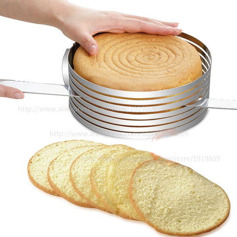 Adjustable round  tiered baking mold - Gidli