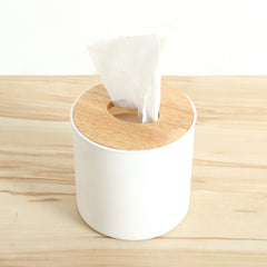 Europe Wood Tissue Box Holder Cover - Gidli