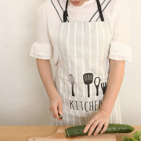 Spoon Pattern Working Apron Kitchen - Gidli