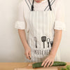 Image of Spoon Pattern Working Apron Kitchen - Gidli