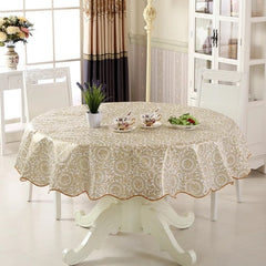 Vinyl Tablecloth Dining Kitchen