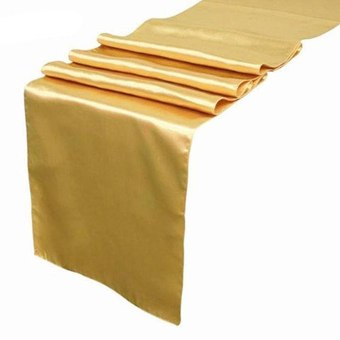 Luxury Satin Table Runners for Wedding Party - Gidli