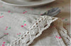 Image of 3 Styles Lace Linen Table Cloth - Gidli
