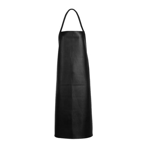 Convenient Faux Leather Chef Apron - Gidli