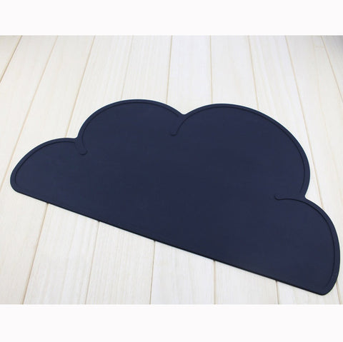 Baby Kids Cloud Shaped Plate Mat - Gidli