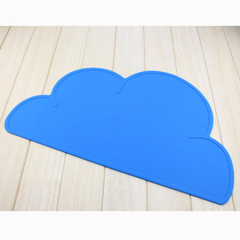 Baby Kids Cloud Shaped Plate Mat - Gidli