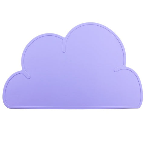 Baby Kids Cloud Shaped Plate Mat - Gidli