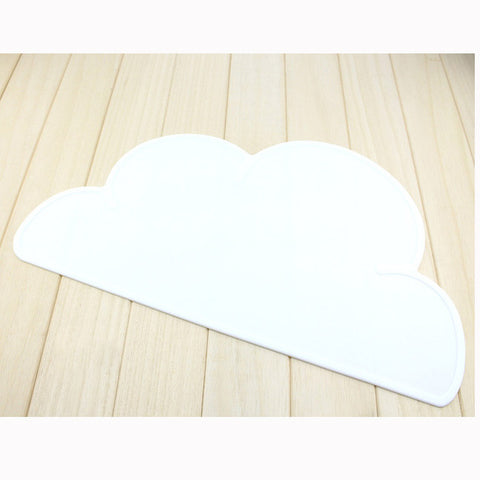 Baby Kids Cloud Shaped Plate Mat - Gidli