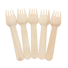 Disposable Wooden Spoon Knives - Gidli