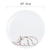 Image of Dishes Pasta Steak Dessert Plates - Gidli