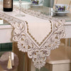 Image of Embroidered Table Runner Floral Lace - Gidli