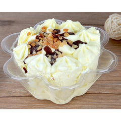 Blossom Shape Ice Cream  Plastic Bowl - Gidli