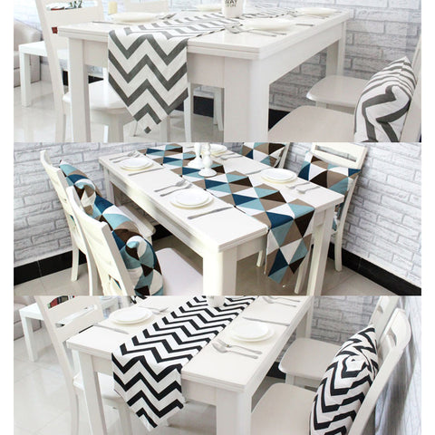 Table Runners Geometric Wave - Gidli