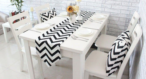 Table Runners Geometric Wave - Gidli