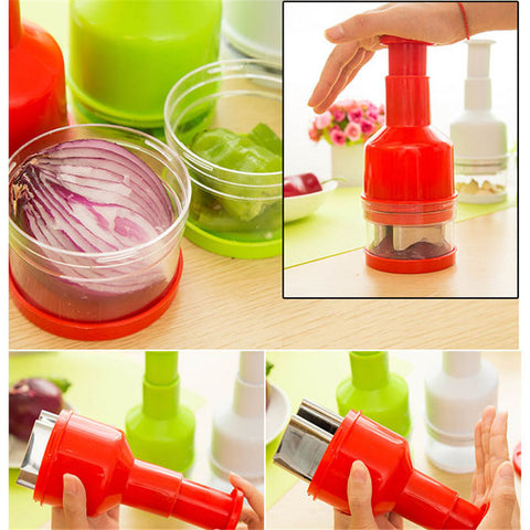 Creative Manual Fruit Onion Slicer - Gidli