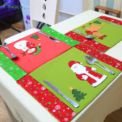 Christmas Table Mat Dinner Coaster - Gidli