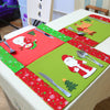 Image of Christmas Table Mat Dinner Coaster - Gidli