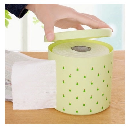 Tissue box plastic storage - Gidli