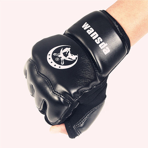 Half Fingers Boxing Gloves Protector - Gidli